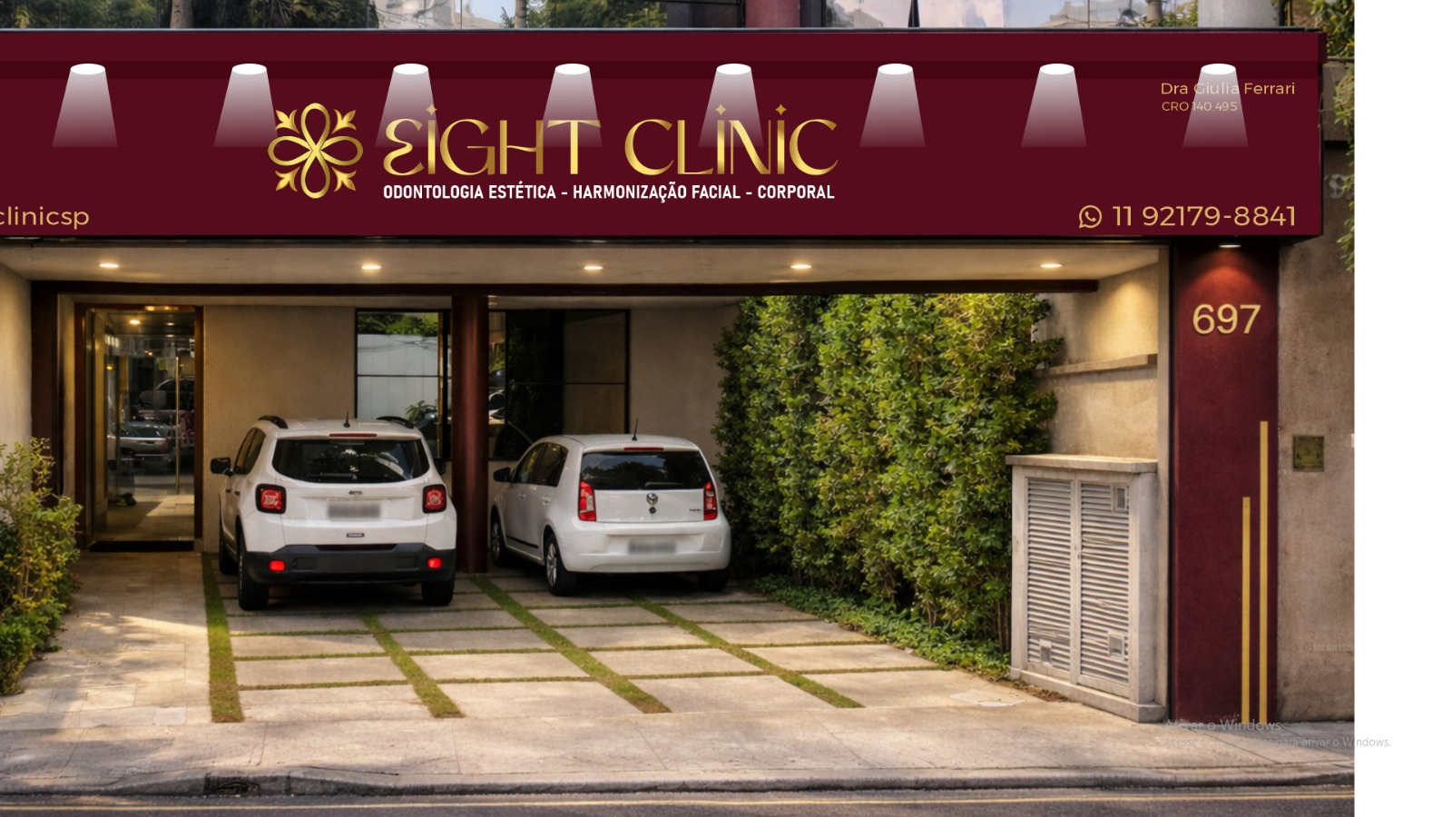 Fachada Eight Clinic São Paulo